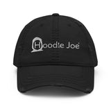 Hoodie Joe Wht Distressed Dad Hat