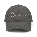 Hoodie Joe Wht Distressed Dad Hat